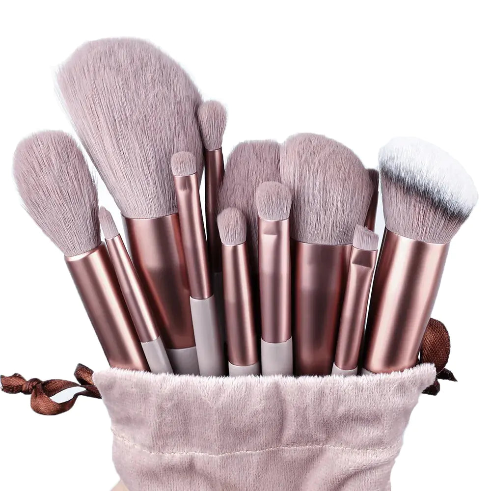 13 Soft Fluffy Makeup Brushes