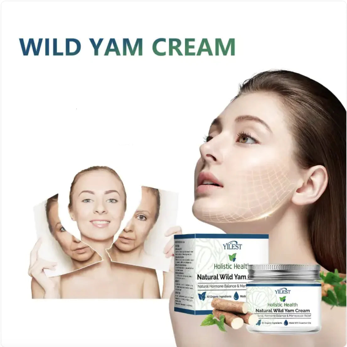 Botanical Bliss: Luxurious Organic Wild Yam Cream